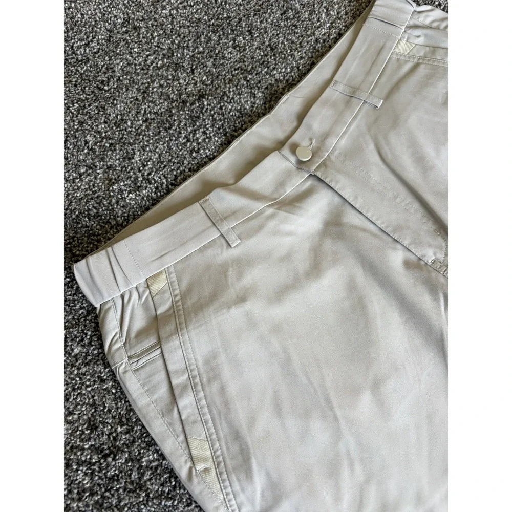 Jack Archer Men's Jet Setter Pant 35 x 30 Stone Beige Golf Chino Tech Pants Men